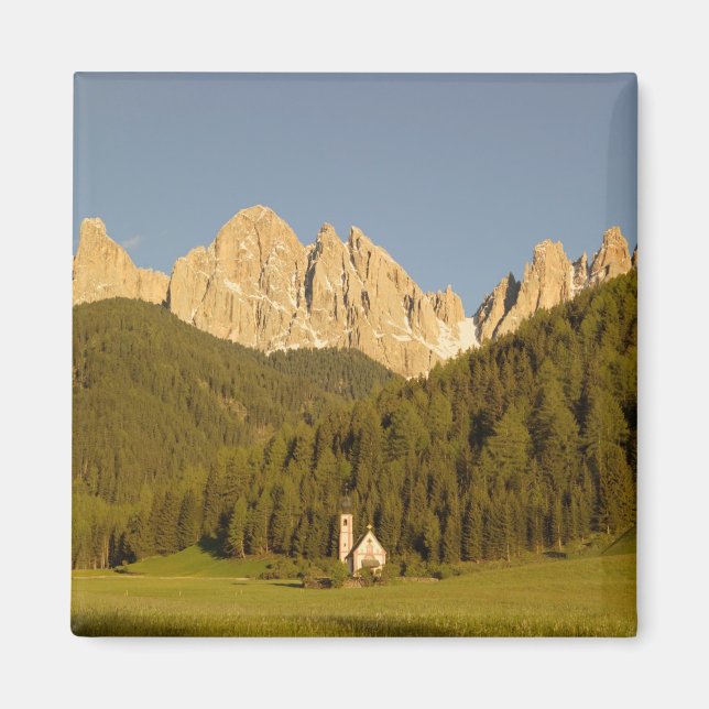 Imã Ruas Giovanni, Val di Funes, Dolomites, Itália (Frente)