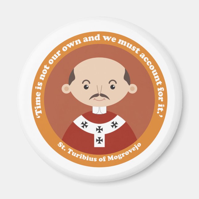 Imã Ruas. Turibius de Mogrovejo (Frente)