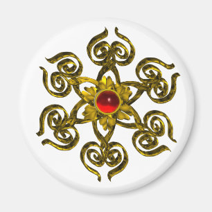 IMÃ RUBI COR-DE-ROSA DO OURO