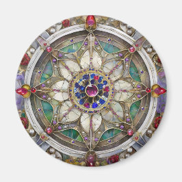 Imã Ruby, Ametist, Sapphire e Pearl Mandala