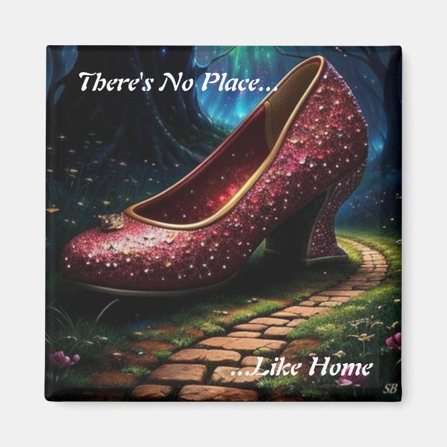 Imã Ruby Slippers: (Frente)