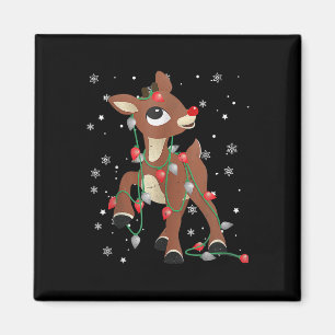 Imã Rudolph O Nariz Vermelho Rena Para Crianças E Nata