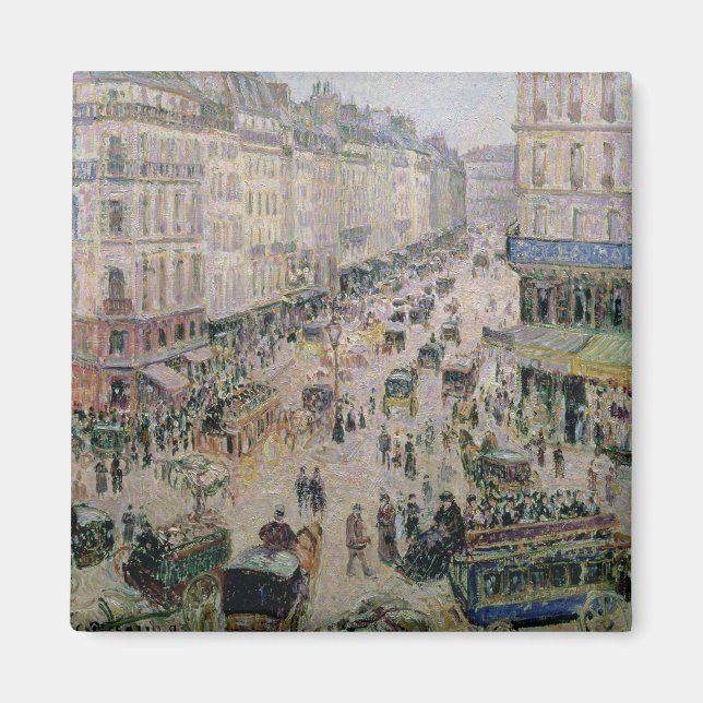 Imã Rue de l'Epicerie, Rouen, numa tarde ensolarada, 1 (Frente)