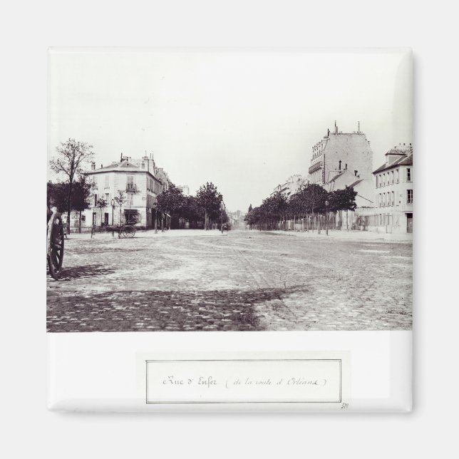 Imã Rue d'Enfer, da estrada para Orleans (Frente)