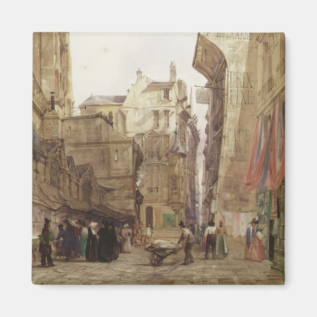 Imã Rue des Pretes, Rua. Germain L'Auxerrois, Paris (Frente)