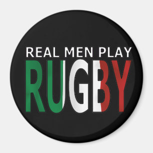 Imã Rugby real Italia do jogo dos homens