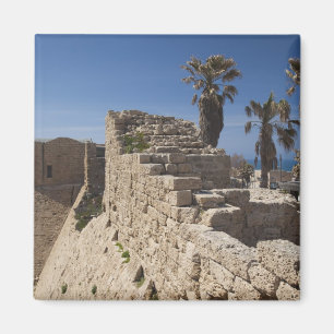 Imã Ruínas de Cesarea do porto construído por Herodes,