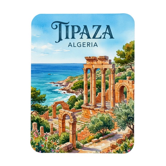 Ímã Ruínas de Tipaza Argélia (Vertical)