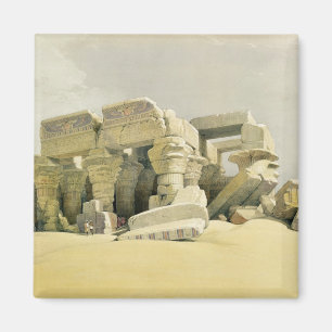 Imã Ruínas do templo de Kom Ombo, de "Egipto e de N