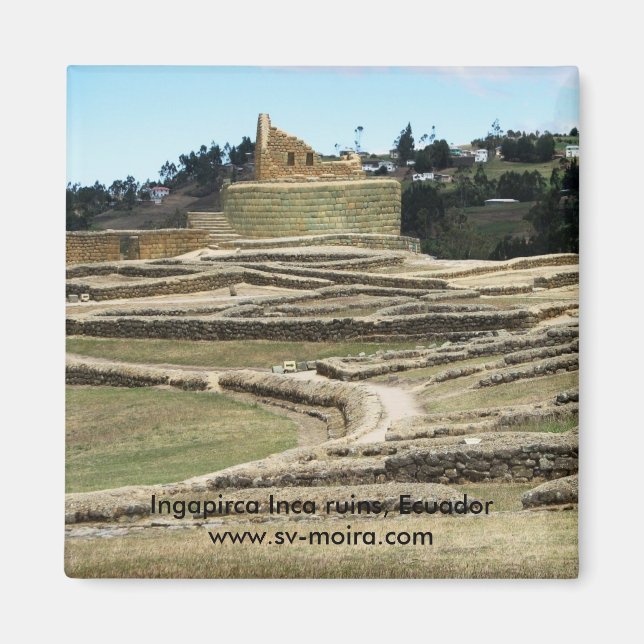 Imã Ruínas Ingapirca Inca, Equador (Frente)