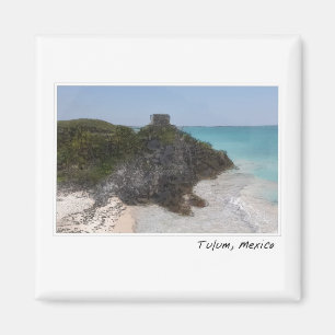 Imã Ruínas maias de Tulum em México