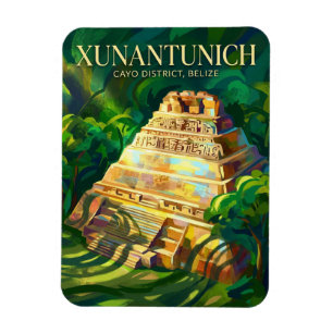 Ímã Ruínas Maias de Xunantunich Belize