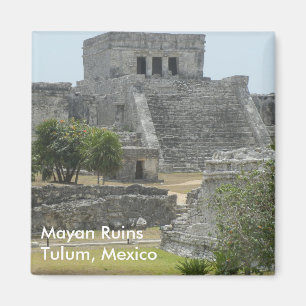 Imã Ruínas maias em Tulum, México