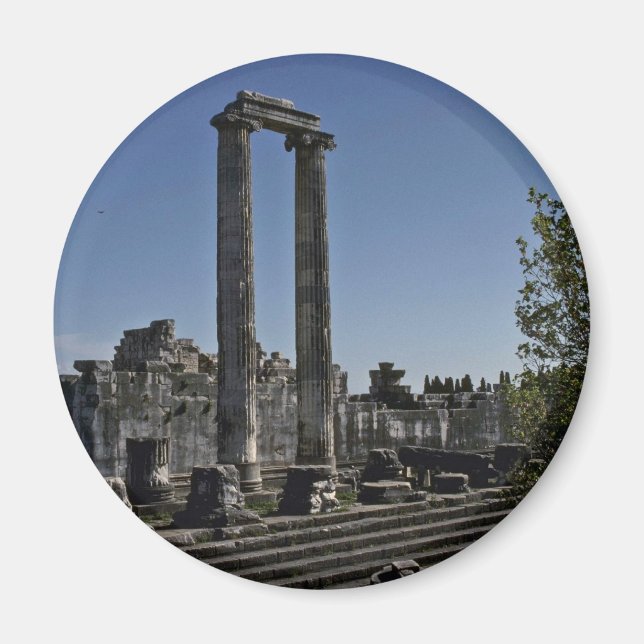 Imã Ruínas Quebradas Do Estilo Grego (Frente)