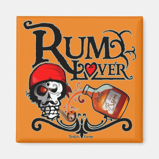 Imã Rum lover (Frente)