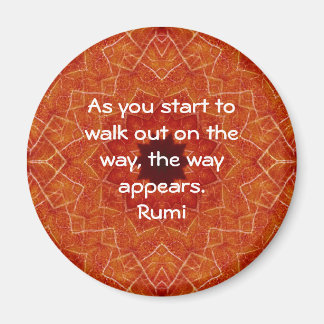 Imã Rumi Inspirational Quotation dizendo sobre fé