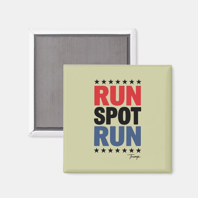 Imã Run Spot Run Trump 2024 (Front/Back)