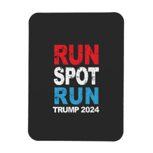 Ímã Run Spot Run Trump 2024 eleição Trump Vance