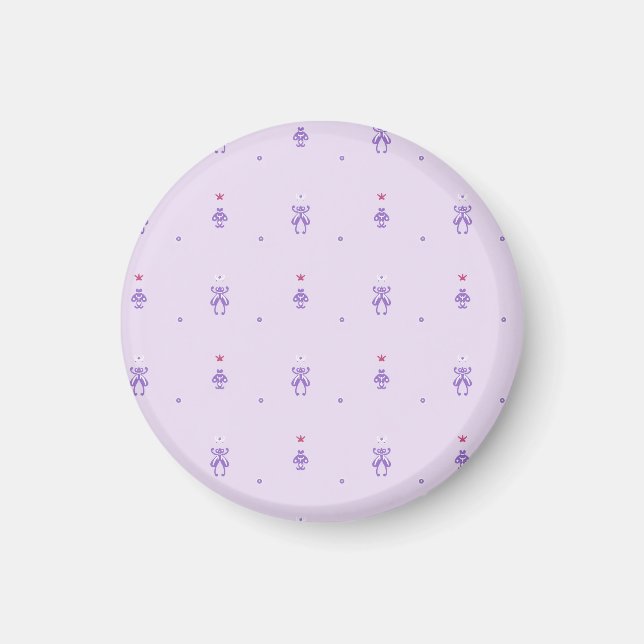 Imã Runas da Fada Lavanda  (Frente)