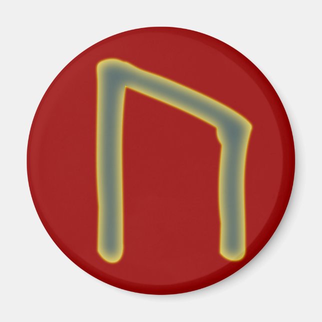 Imã rune Uruz Futhark (Frente)