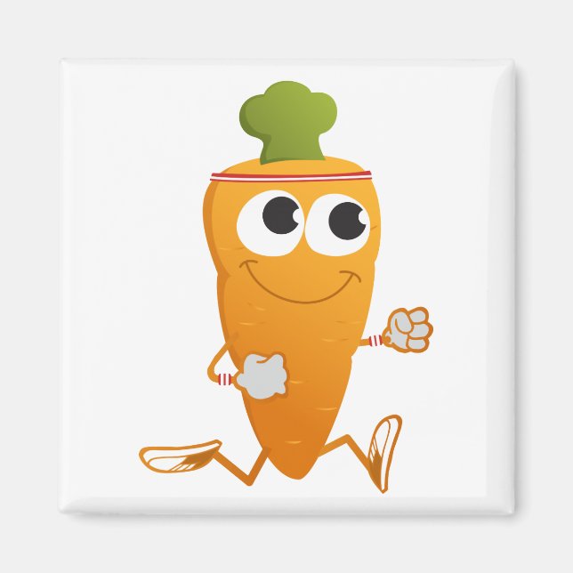 Imã Running Carrot (Frente)
