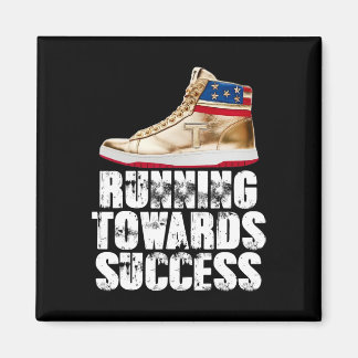 Imã Running Towards Success Trump Sneakers Republican 