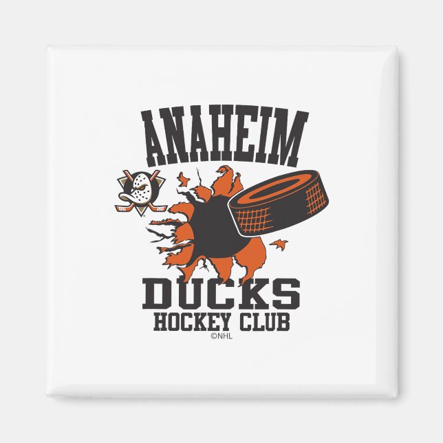 Imã Ruptura de Disco de Hóquei do Anaheim Ducks Licenc (Frente)