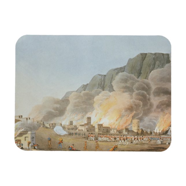 Ímã Rus ul Khyma do SW e a situação do (Horizontal)