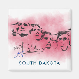 Imã Rushmore South Dacota National Memorial Drake