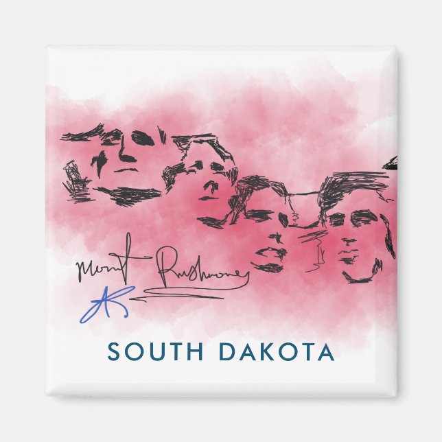 Imã Rushmore South Dacota National Memorial Drake (Frente)