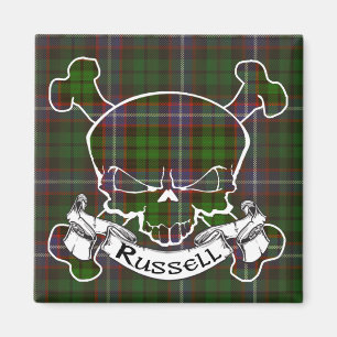Imã Russell Tartan Skull