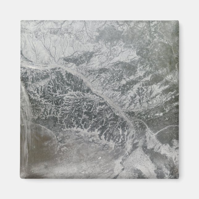 Imã Rússia central nebulosa e nebulosa mostrando o Ob  (Frente)