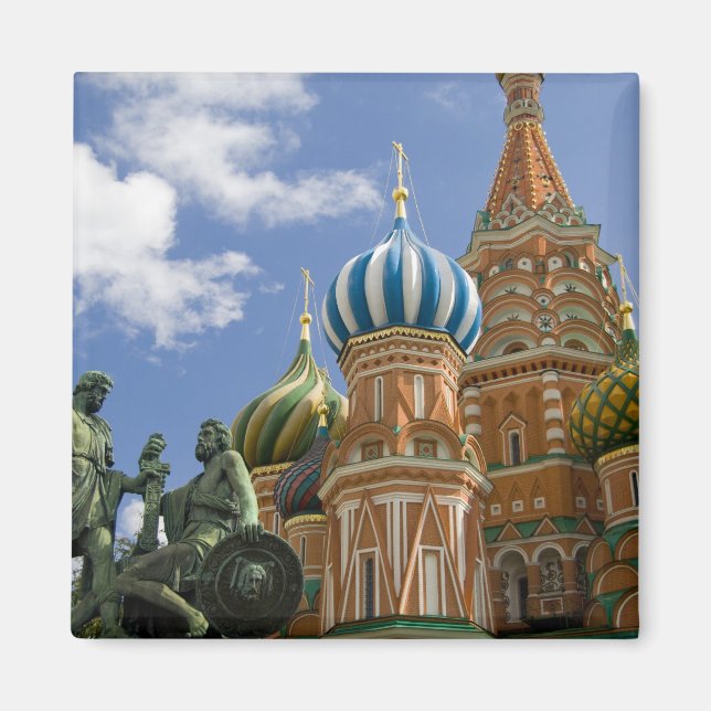 Imã Rússia, Moscou, Praça Vermelha. São Basílio 3 (Frente)