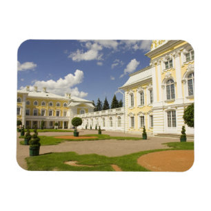 Ímã Rússia. Petrodvorets. Palácio Peterhof. Pedro, o 3