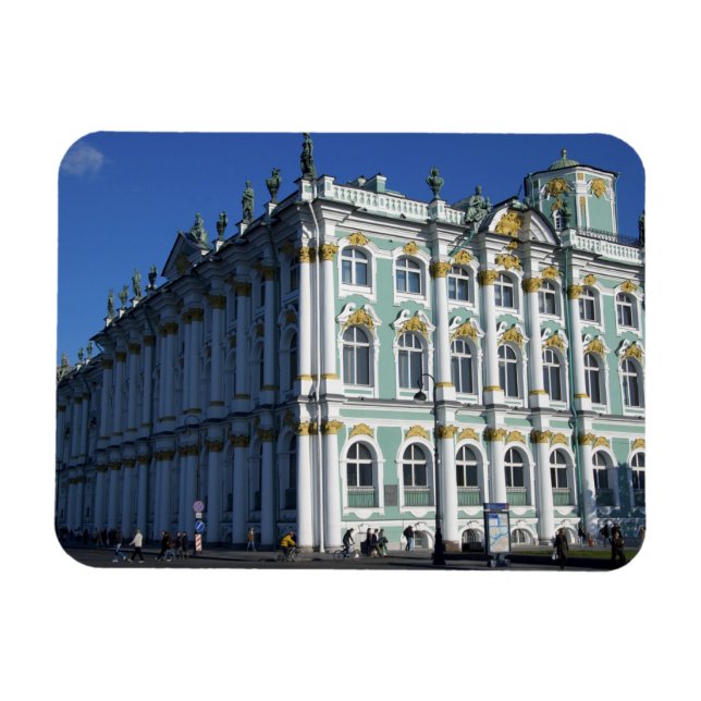 Ímã Rússia, Ruas. Petersburgo, Palácio de Inverno, Os  (Horizontal)