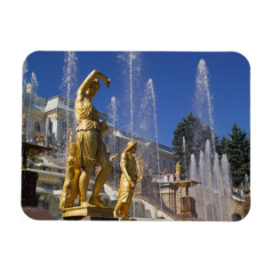 Ímã Rússia, São Petersburgo, Estátuas douradas no