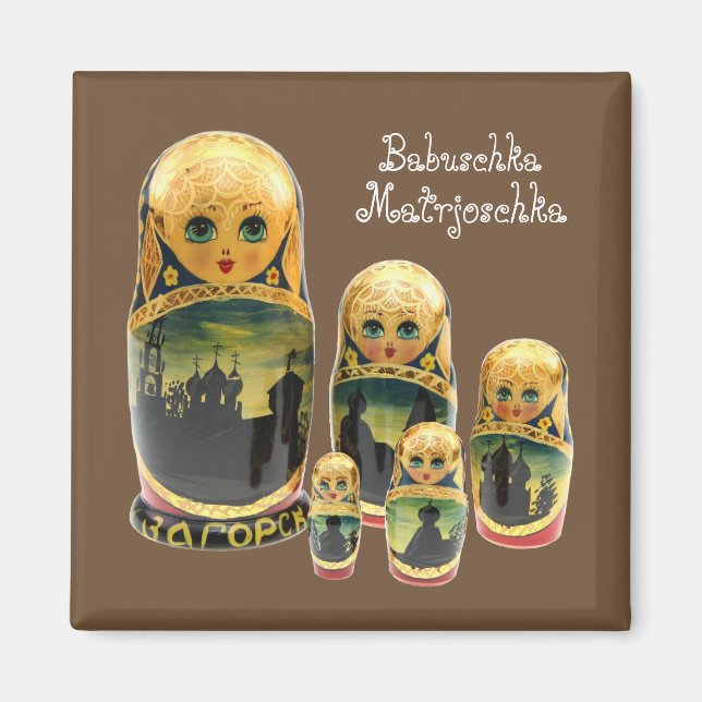 Imã Russland - Rússia Magnet (Frente)
