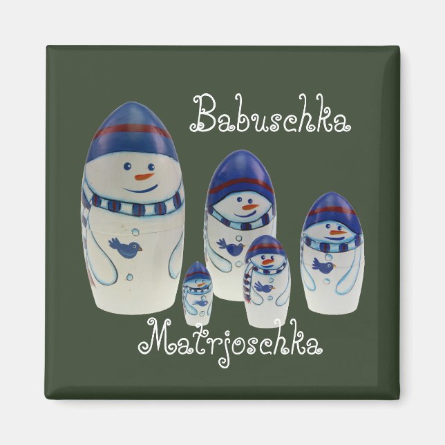 Imã Russland - Rússia Magnet (Frente)