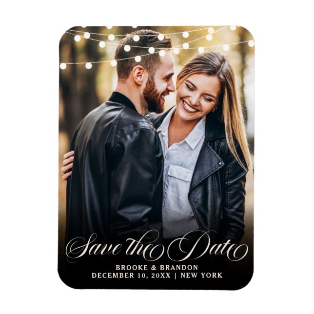 Ímã Rustic Burgundy Floral Mason Jar Salve a Data (Vertical)