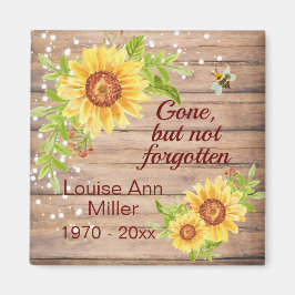 Imã Rustic Memorial Saiu Mas Não Esqueceu Girassol