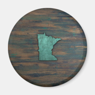Imã Rústica forma de Minnesota