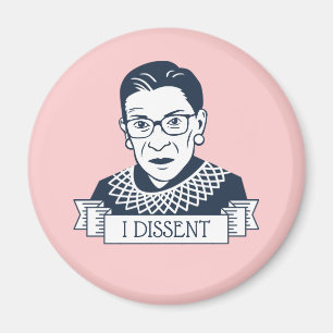 Imã Ruth Bader Ginsburg "I Dissent"