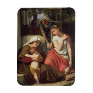Ímã Ruth e Naomi, 1859 (óleo em canvas)