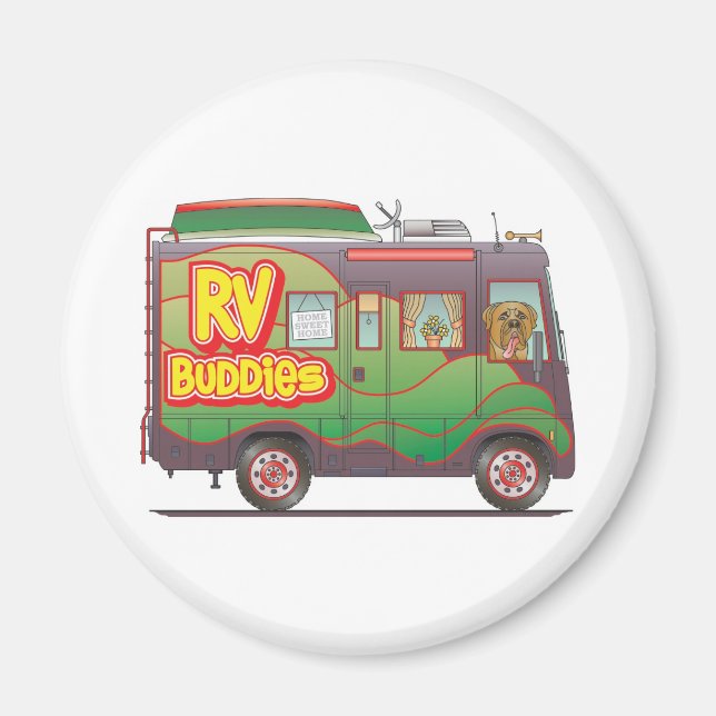 Imã RV Buddies Refrigerator Magnet (Frente)