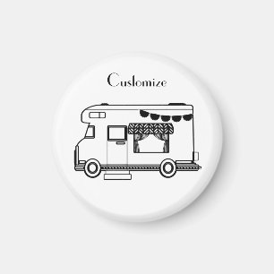 Imã RV Camper Caravan Thunder_Cove