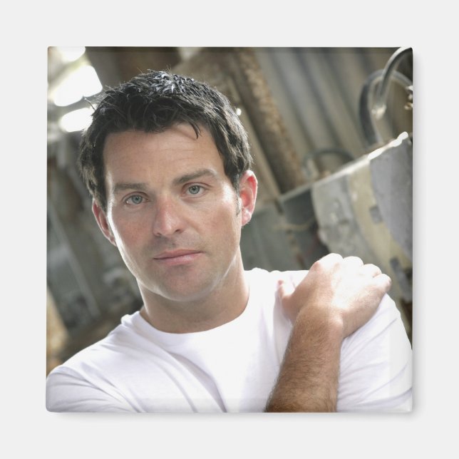 Imã Ryan Kelly Music - Magnet - White T Simples (Frente)