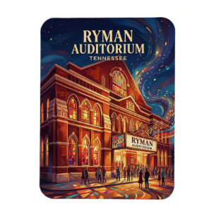 Ímã Ryman Auditorium Tennessee