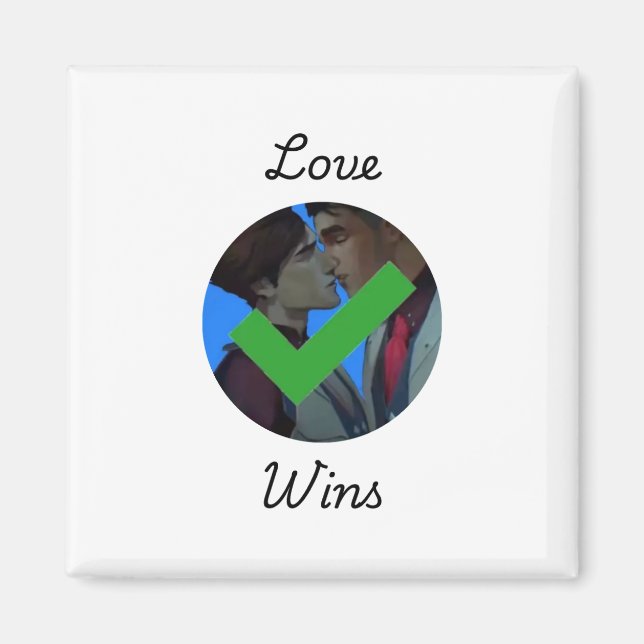 Imã S1 Jayvik Love Win (Frente)