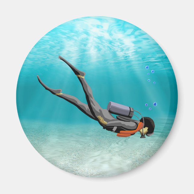 Imã S.C.U.B.A. Diver (Frente)