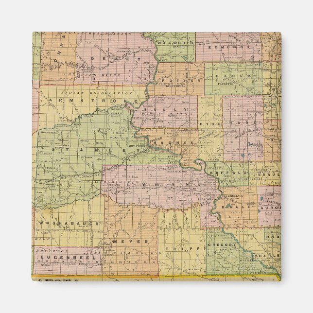 Imã S Dakota (Frente)